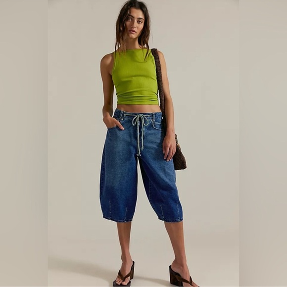 We The Free Pants - NWT We the Free Amanda cropped barrel pants